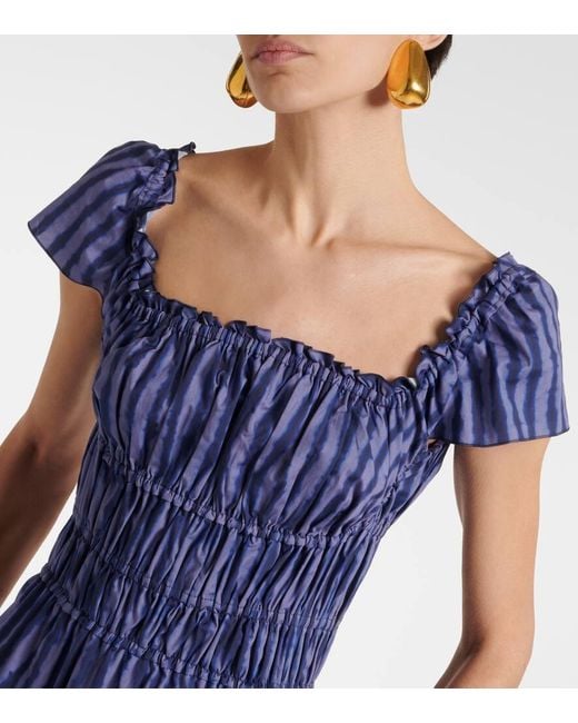 Abito Midi di Altuzarra in Blue