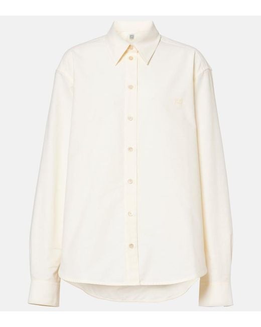 Totême White Cotton Shirt