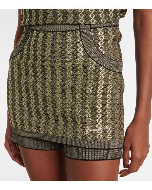Jacquemus Green Marino Knitted Skort