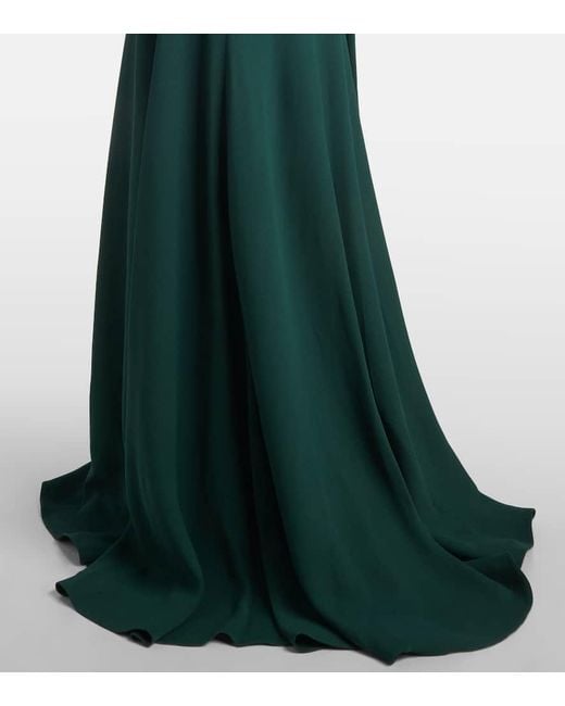 Erdem Green Verzierte Robe