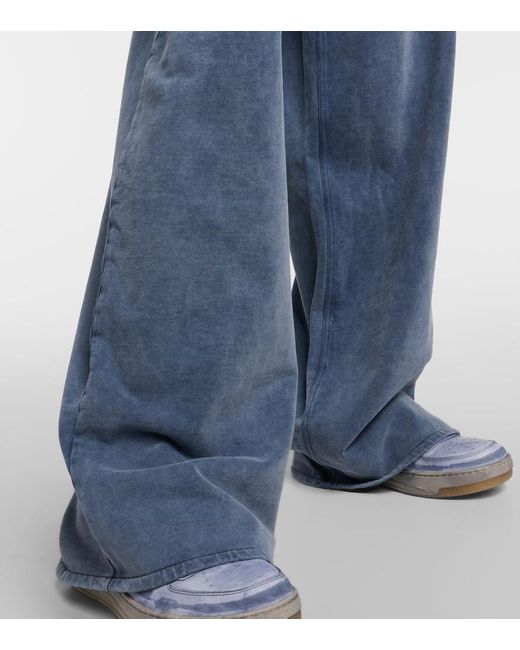 Pantalones deportivos Felin de algodon Acne de color Blue