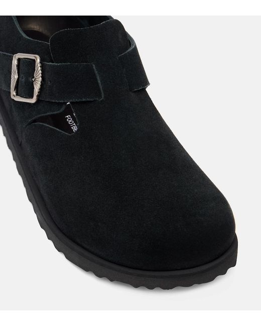 Birkenstock Black London Suede Shoes