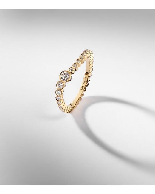Sophie Bille Brahe White Sky 18Kt Ring With Diamonds