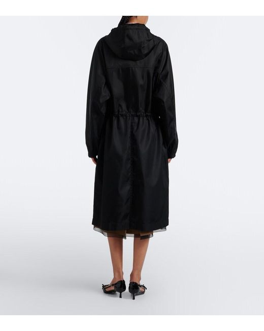 Prada Black Re-Nylon Parka