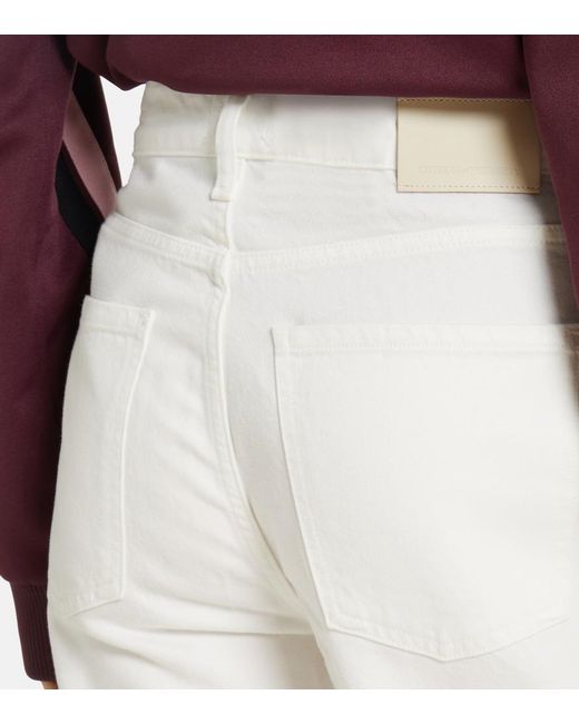 Citizens of Humanity White Annina High-Rise Wide-Leg Jeans