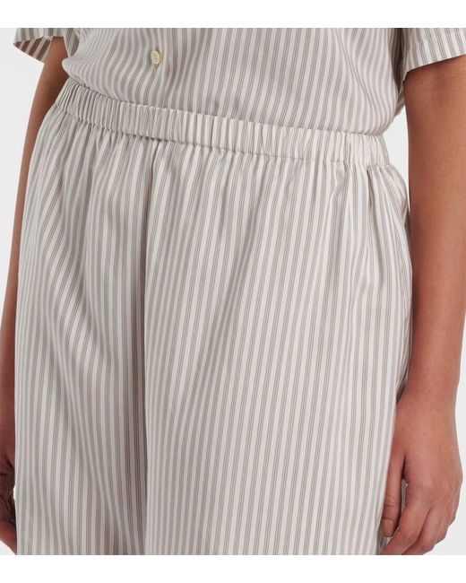 Short Zinnia Raye En Soie The Row en coloris White