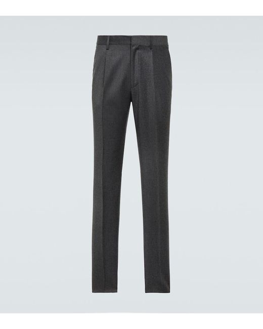 Lardini Gray Wool And Cashmere Suit Pants for men