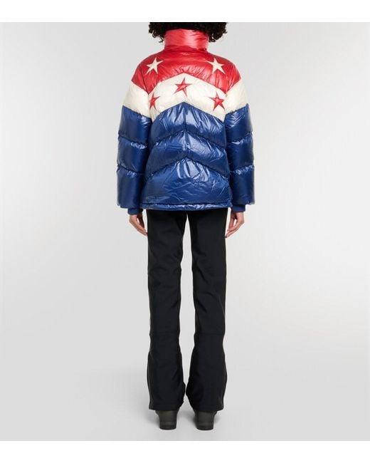 Perfect Moment Blue Padded Stellar Puffer Jacket