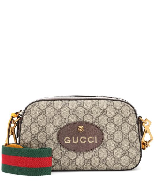 Gucci Canvas GG Supreme Crossbody Bag - Lyst