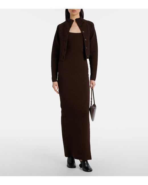 Jacquemus Black Cropped Cardigan