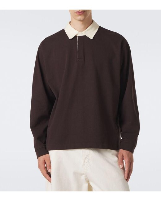 Polo De Algodon FRAME de hombre de color Brown