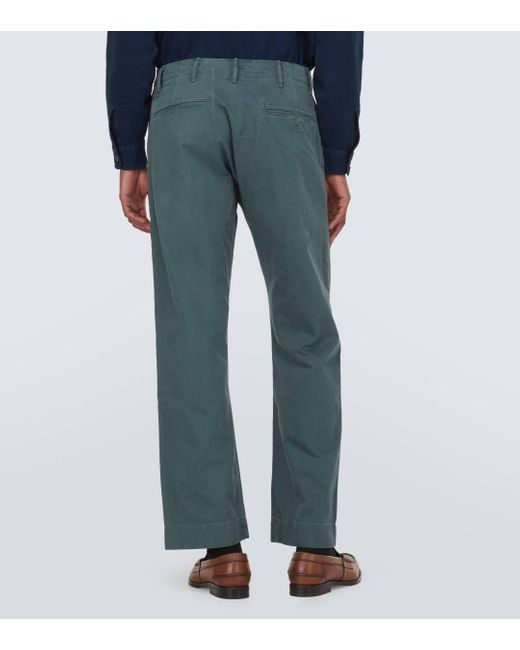 Pantalon chino en coton RRL pour homme en coloris Green