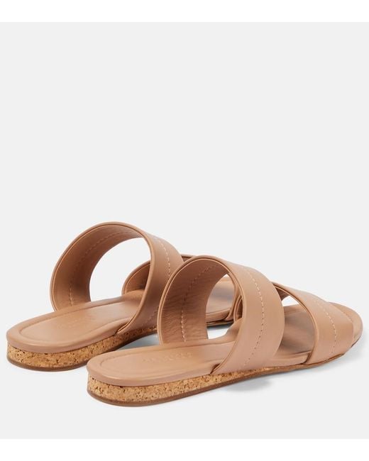 Sandalias Lora De Piel Gabriela Hearst de color Brown