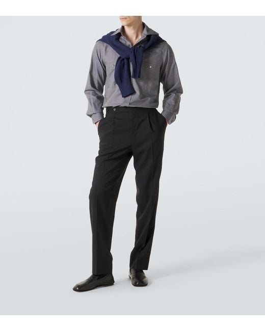 Camicia di STÒFFA in Gray da Uomo