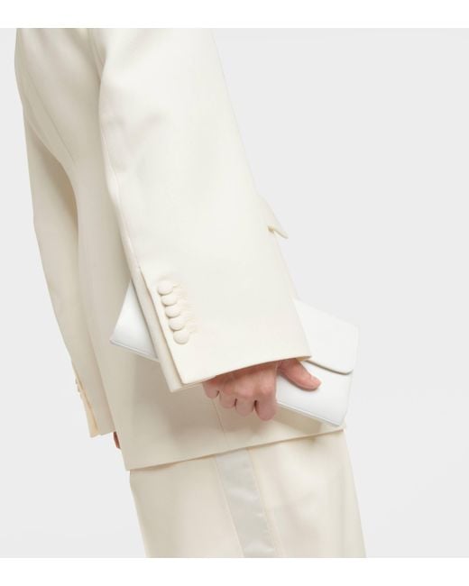 Wardrobe NYC White Wool Blazer Minidress