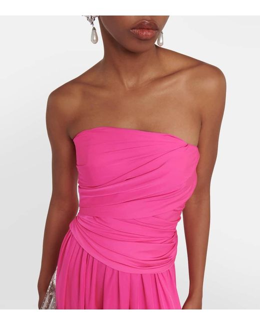 Abito Lungo di Safiyaa in Pink