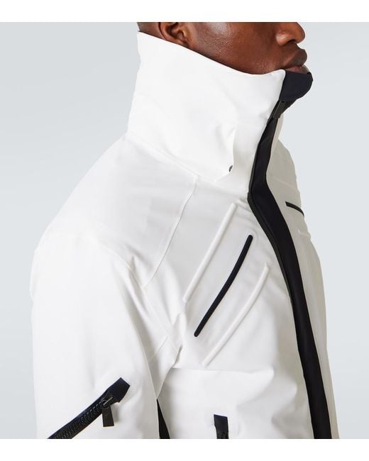 Toni Sailer White Kurt Ski Jacket for men