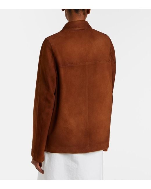 Miu Miu Brown Suede Jacket