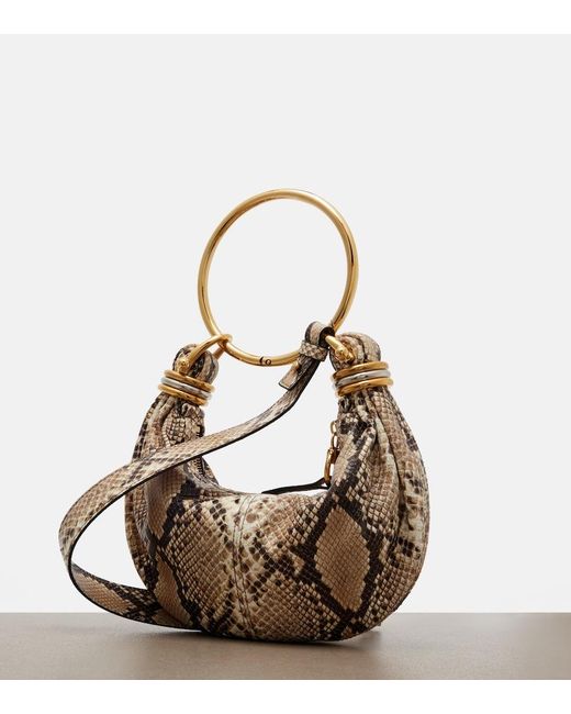 Chloé Metallic Bracelet Small Leather Top-Handle Bag