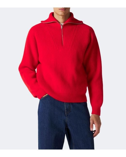 Pullover di Jil Sander in Red da Uomo