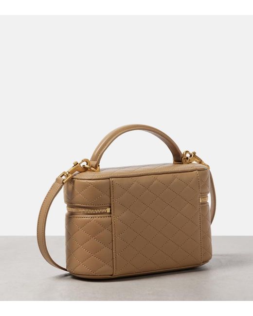 Saint Laurent Natural Schultertasche Gaby Aus Leder