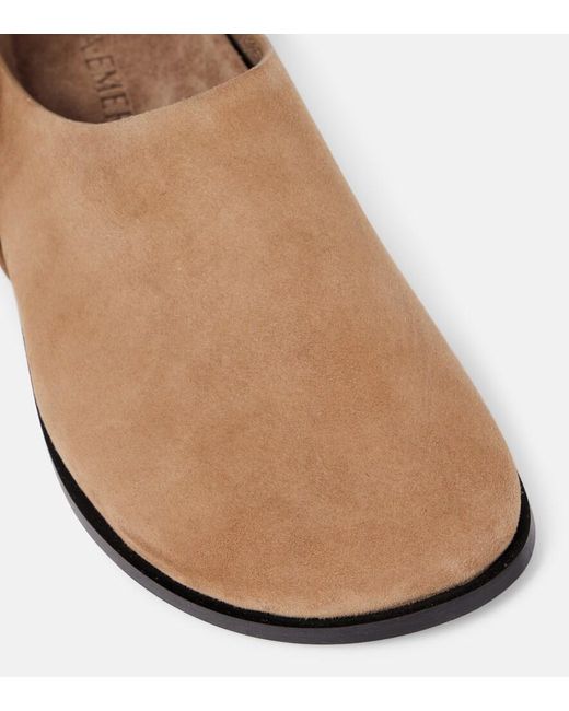 A.Emery Brown Louis Suede Clogs