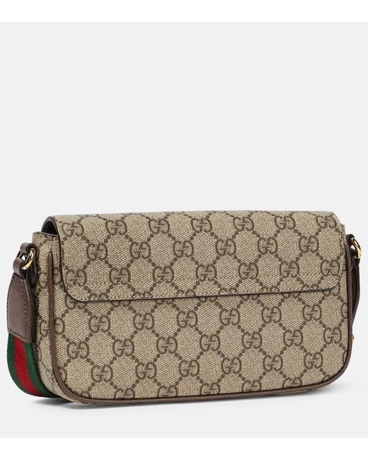 Gucci Brown Ophidia Pochette