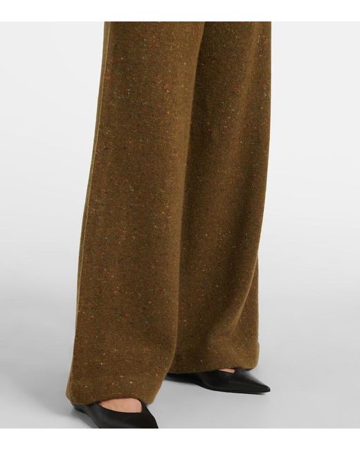 Pantaloni A Gamba Larga di Co. in Natural