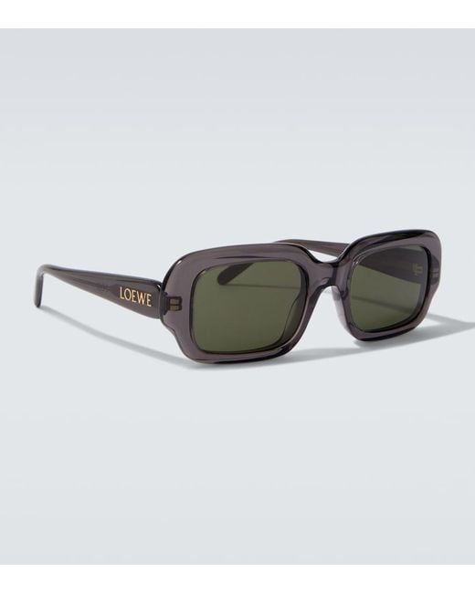 Loewe Eckige Sonnenbrille in Brown für Herren
