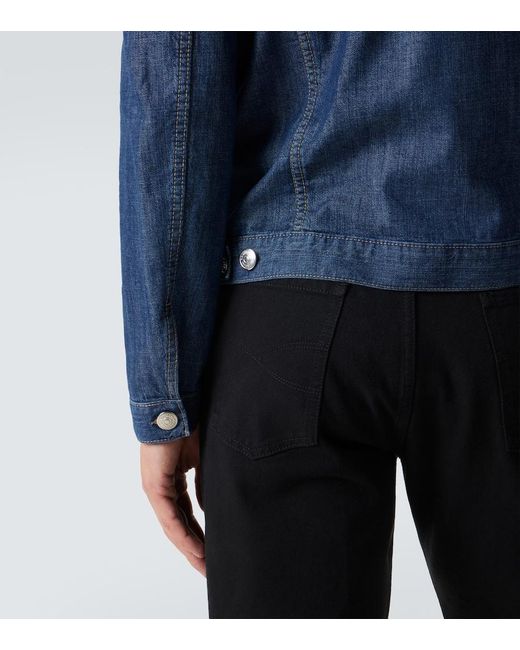 Brunello Cucinelli Blue Coats for men
