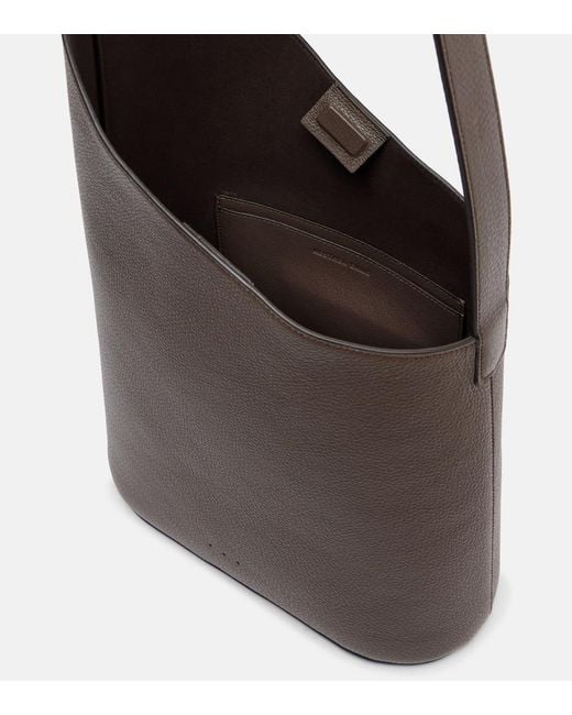 Aesther Ekme Brown Demi Lune Leather Tote Bag