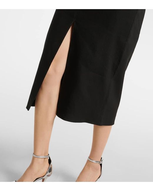 Vestido Midi Darlena Sin Hombros Isabel Marant de color Black