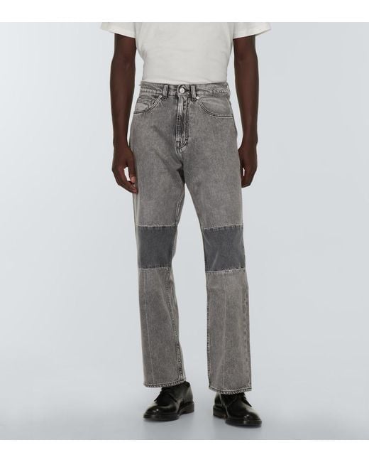 Our Legacy Gray Extended Third Cut Straight Jeans for men