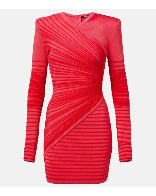 Balmain Red Minikleid