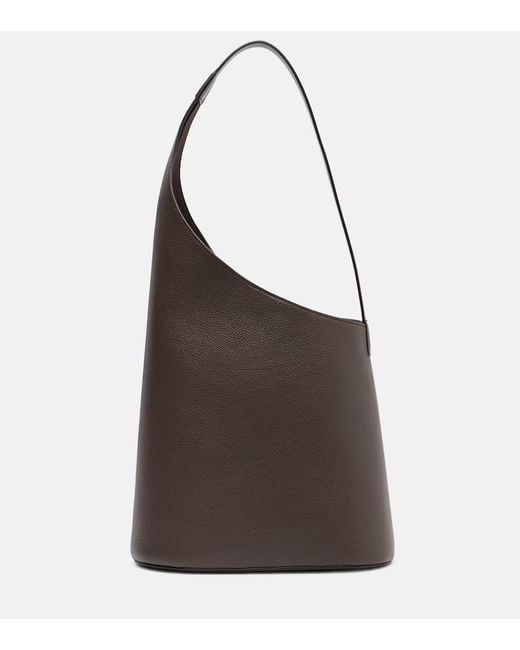 Aesther Ekme Brown Demi Lune Leather Tote Bag