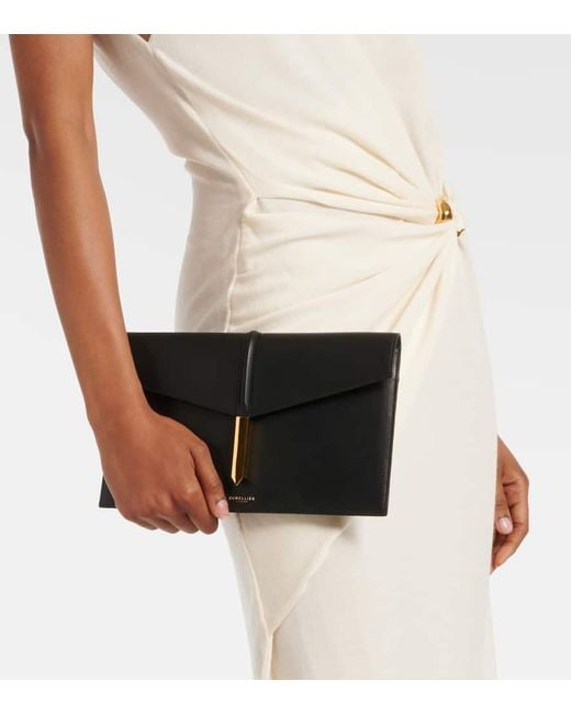 Pochette Tokyo En Cuir DeMellier London en coloris Black