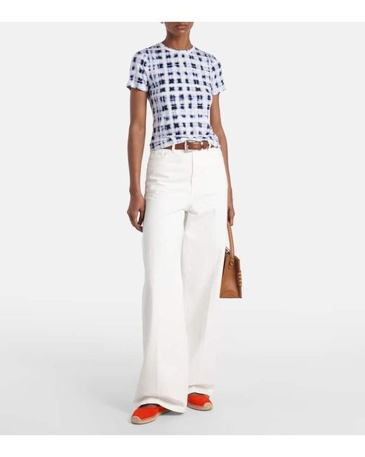 Tory Burch Red Suede Mary Jane Flats