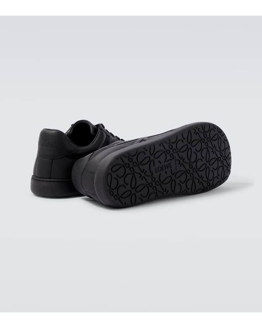 Loewe Black Jambo Leather Sneakers for men