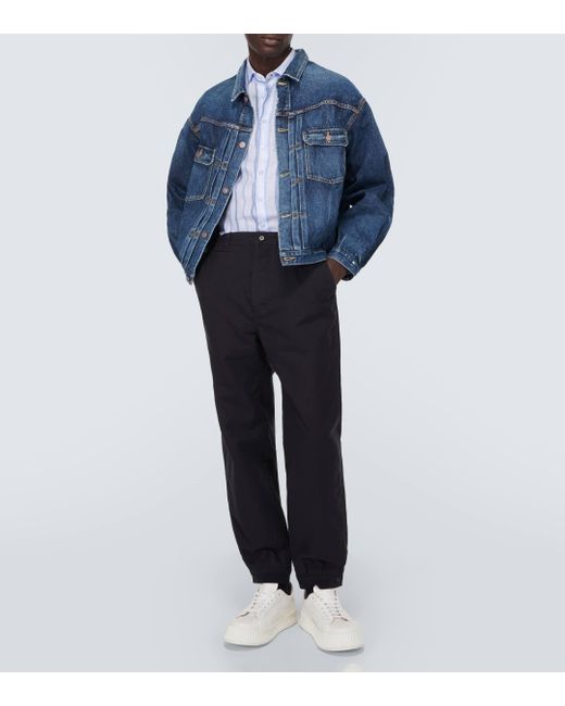 Pantalon chino Carrol en coton Visvim pour homme en coloris Blue