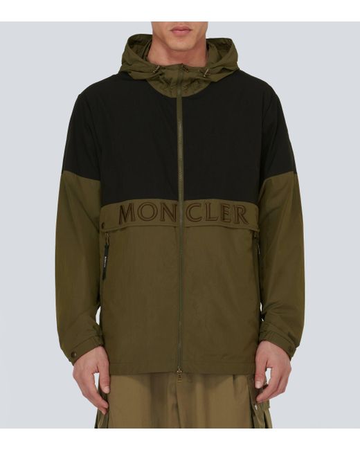 Moncler Green Down Jacket for men