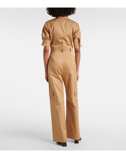Max Mara Natural Cotton Jumpsuit
