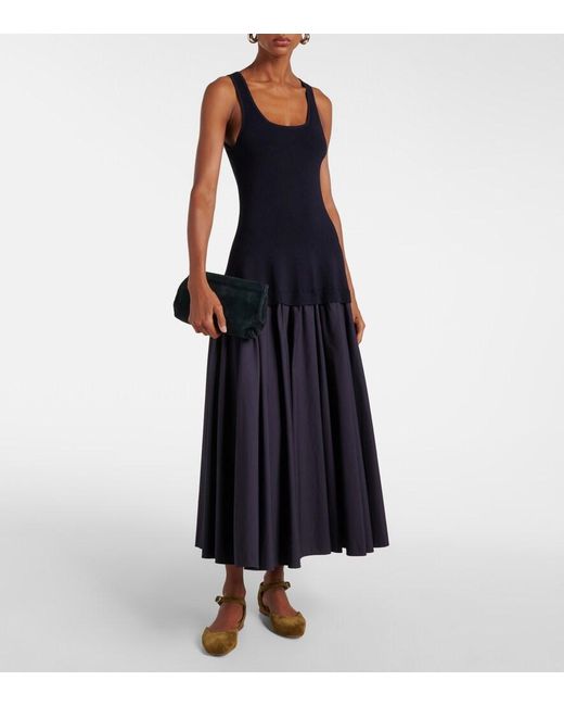 Le Monde Beryl Brown Velvet Flats