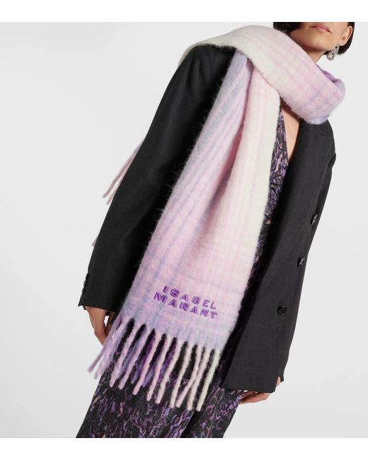 Sciarpa Firny di Isabel Marant in Purple