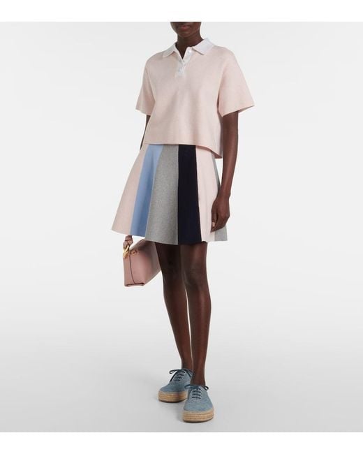 J.W. Anderson Blue Suede Espadrilles