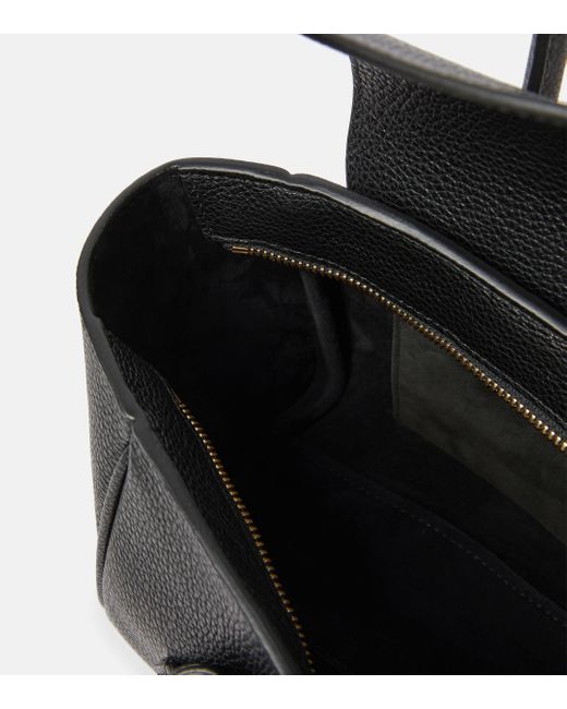 Ferragamo Black East-west Leather Tote Bag
