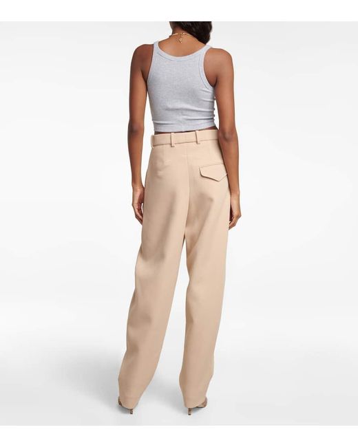 Wardrobe NYC White X Hailey Bieber Cotton-blend Tank Top