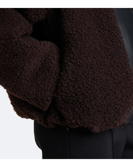 Sportmax Black Teddy Jacket
