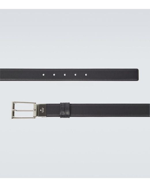 Gucci Black Reversible Leather Belt for men