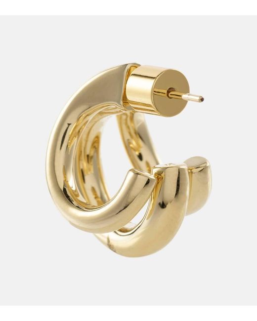 Jennifer Fisher Metallic Triple Micro 10Kt-Plated Earrings