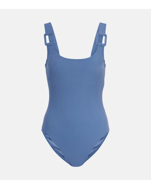 Karla Colletto Blue Juni Swimsuit